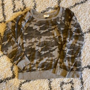 Camouflage sweatshirt